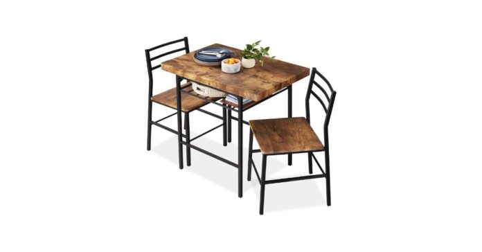 Easter Ready 3 Foldable Dining Tables Perfect for Small Gatherings