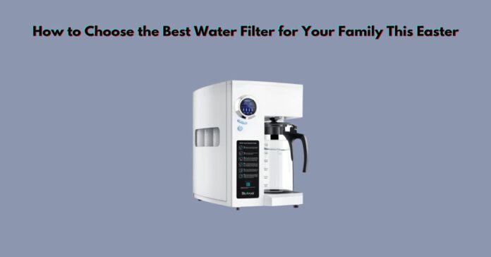 How to Choose the Best Water Filter for Your Family This Easter