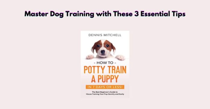 Master Dog Training with These 3 Essential Tips
